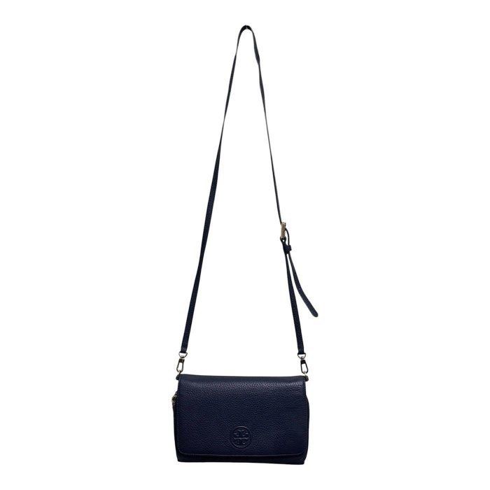 TORY BURCH 深藍 信封式 斜背包 WOC 保證100%真品