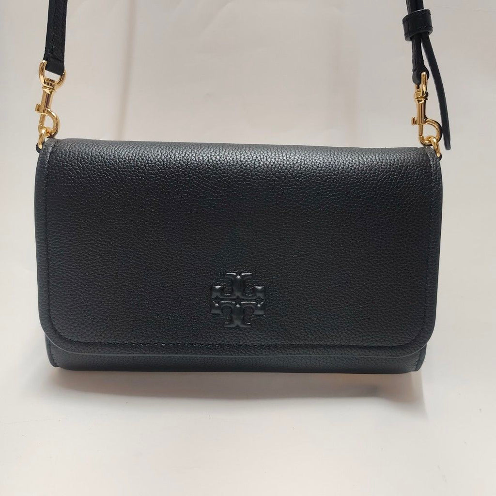 TORY BURCH THEA WOC 卡夾 零錢包 斜背包 黑色 小包 保證正品