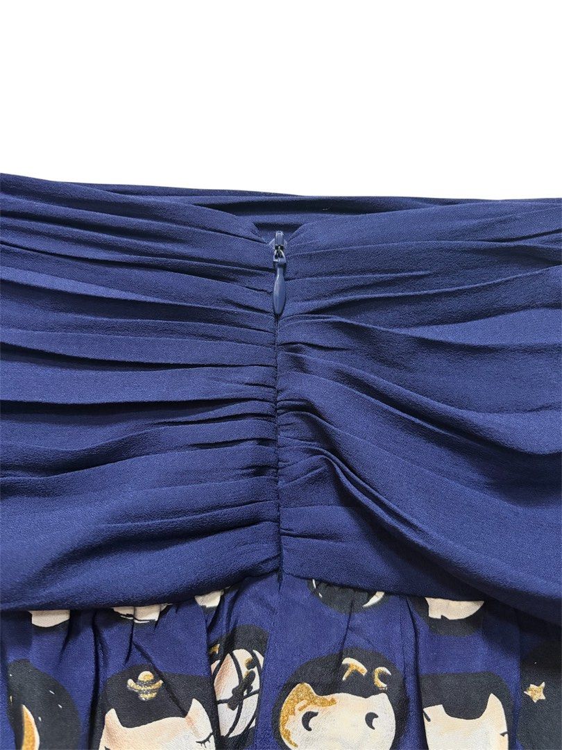 TSUMORI CHISATO 印花 層次 裙