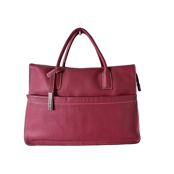 CERRUTI 1881紅色手提包 保證正品