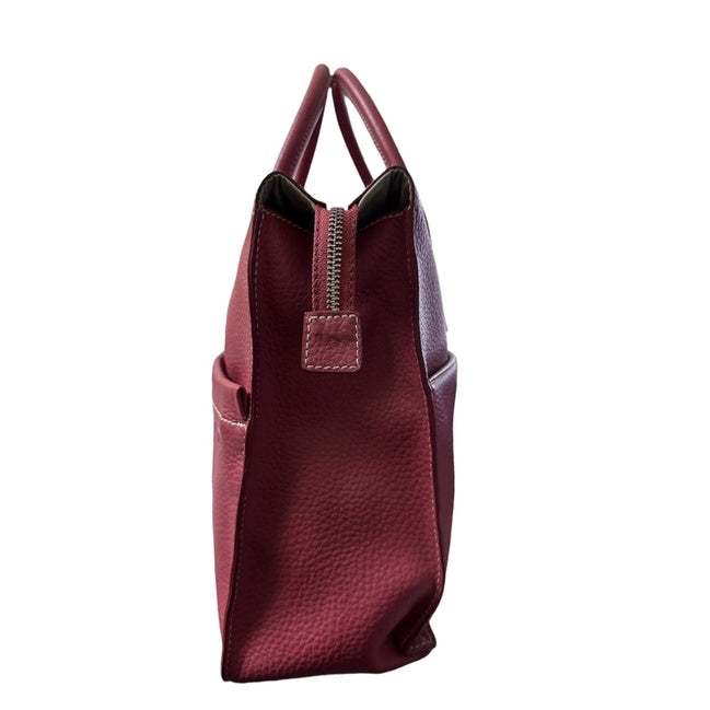 CERRUTI 1881紅色手提包 保證正品