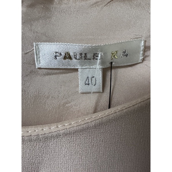 PAULE KA 法國製 無袖 洋裝 紐結縮腰洋裝
