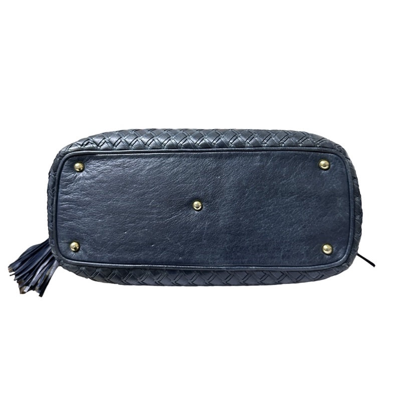 BALLY 手提包 藍色 流蘇 保證正品100%