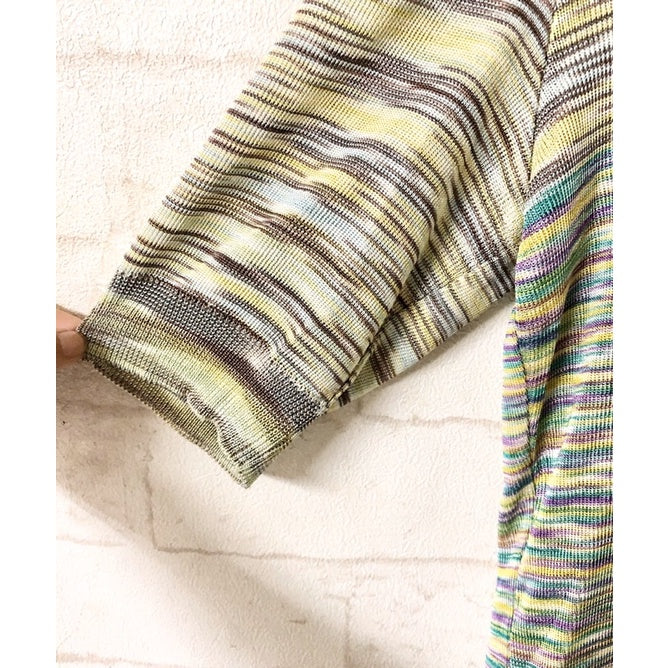 MISSONI 義大利製 二件式 薄針織 短袖套裝 裙裝