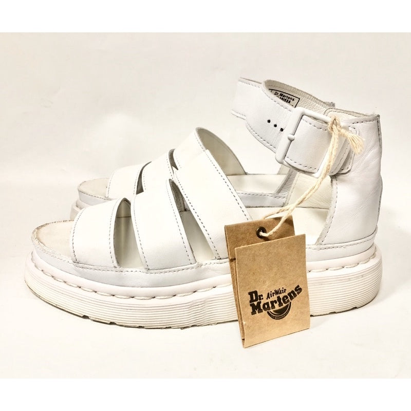 DR MARTENS 白色 厚底 涼鞋 有盒 有吊牌 UK36號 鞋內24公分 保證正品