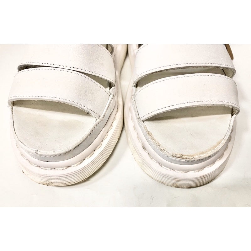 DR MARTENS 白色 厚底 涼鞋 有盒 有吊牌 UK36號 鞋內24公分 保證正品