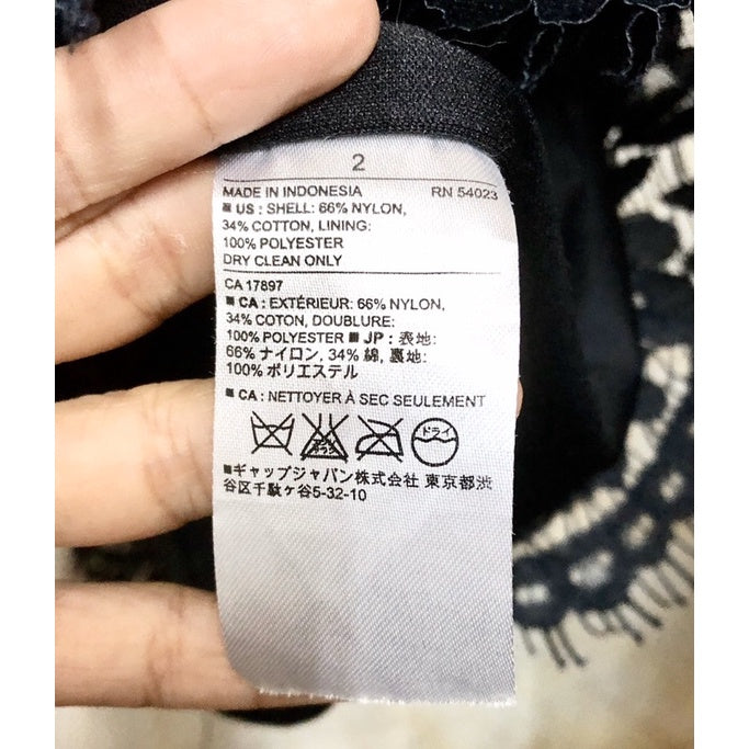 BANANA REPUBLIC 黑色 蕾絲 洋裝 有內裡  2(XS)號