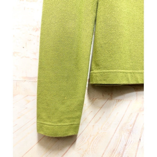 BURBERRY 綠色 長袖 POLO衫 S號 保證正品