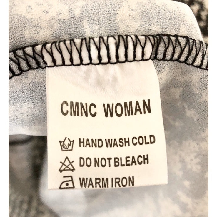 CMNC WOMAN 蝴蝶袖 七分袖 雪紡洋裝 S號 全新 吊牌在