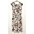 PRADA 花朵 無袖 洋裝 後拉鏈式 40(L)號 保證正品