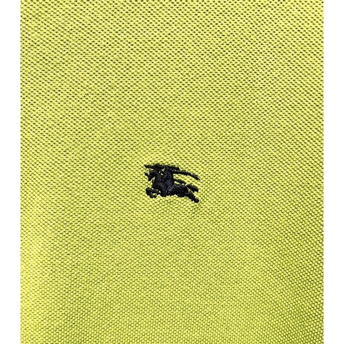 BURBERRY 綠色 長袖 POLO衫 S號 保證正品