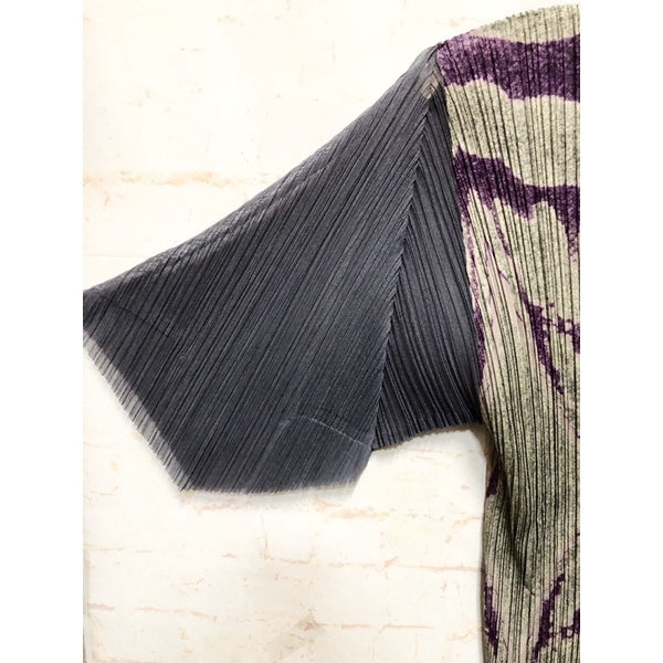 PLEATS PLEASE PP ISSEY MIYAKE 三宅 摺衣 皺褶 袖子與下擺有造型 上衣 4號 保證正品