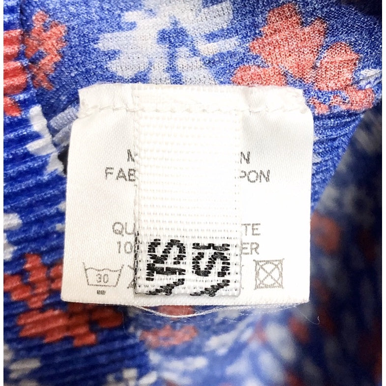 PLEATS PLEASE PP ISSEY MIYAKE mist 三宅 摺衣 皺褶 小花 短袖 上衣 3號 保證正品