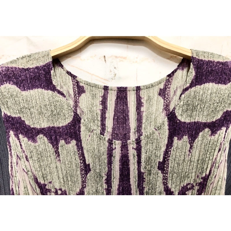 PLEATS PLEASE PP ISSEY MIYAKE 三宅 摺衣 皺褶 袖子與下擺有造型 上衣 4號 保證正品