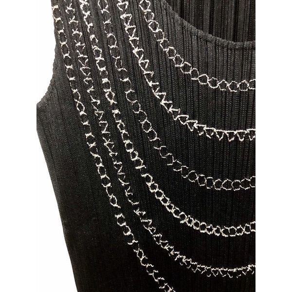 PLEATS PLEASE PP ISSEY MIYAKE 三宅 摺衣 皺褶 無袖 上衣 背心 3號 保證正品