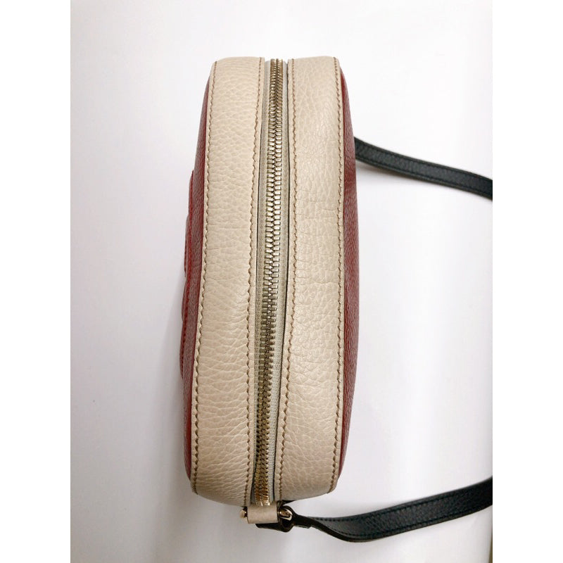 GUCCI 431657 SOHO DISCO 撞色 相機包 方包