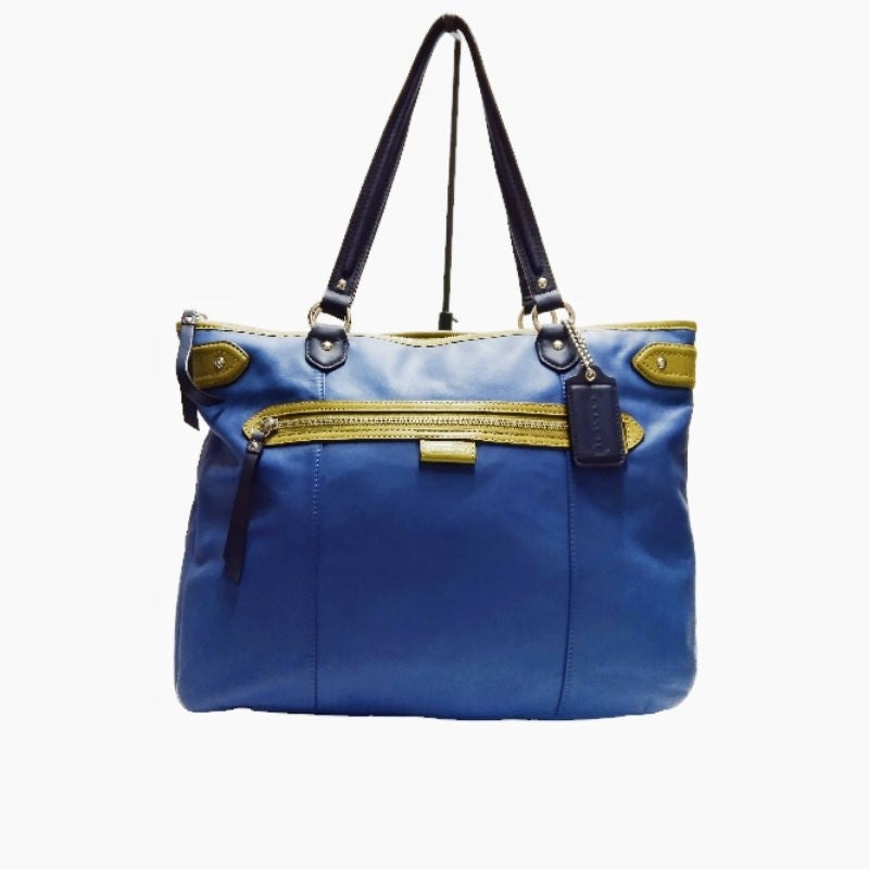 COACH 寇馳 F23922 真皮 手提 肩背包 大包 保證正品