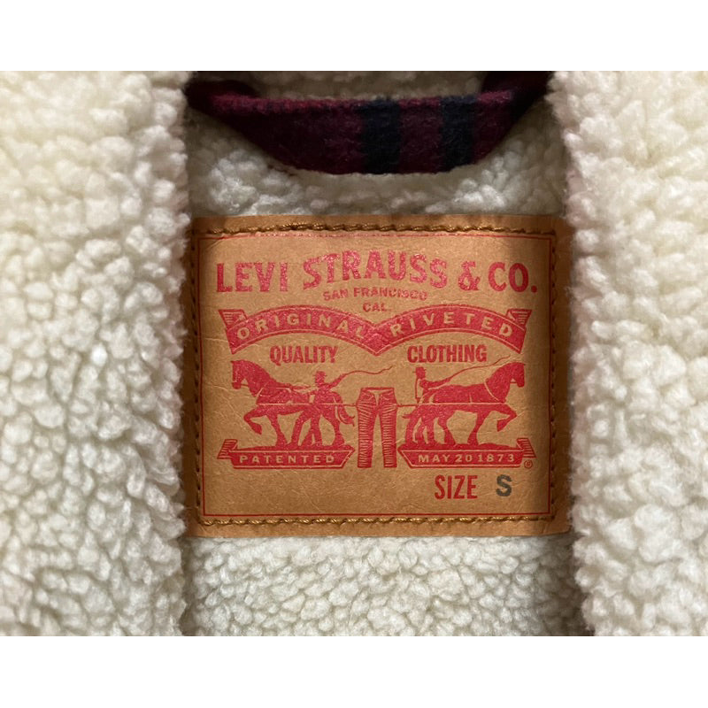 LEVIS STRAUSS 綿羊領絨布外套 保證正品