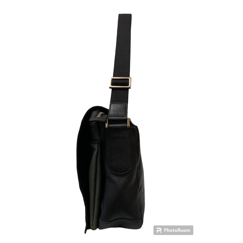 寶格麗 BVLGARI 真皮 男 掀蓋 信封包 郵差包 保證正品