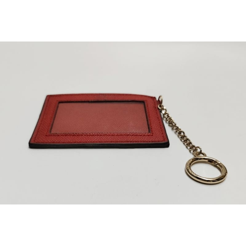 MICHAEL KORS  MK 名片夾 卡片夾 紅色 保證正品
