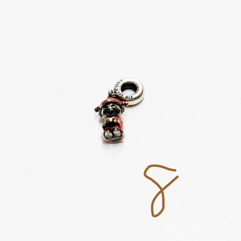 PANDORA 潘朵拉 串珠 保證正品 財神爺 藍琉璃 黑琉璃 黃色愛心 幸運草 南瓜 英國雙層巴士 聖誕襪