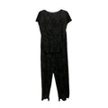 PLEATS PLEASE PP ISSEY MIYAKE 印花 三宅 摺衣 皺褶 短袖 套裝 成套 保證正品
