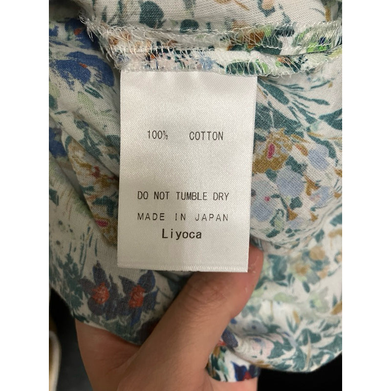 LIYOCA 日牌 荷葉邊上衣長褲套裝
