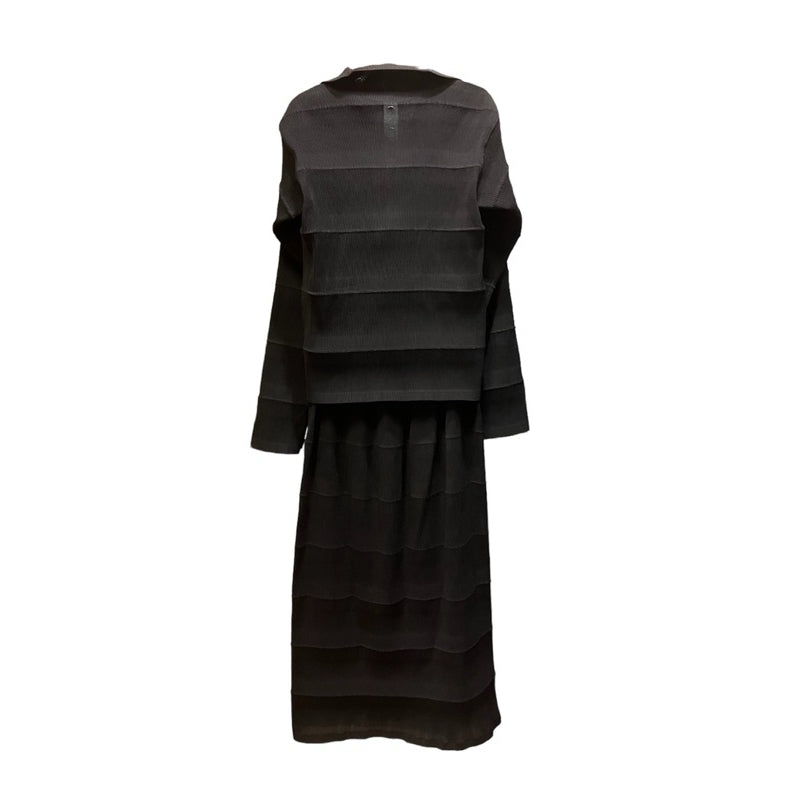 PLEATS PLEASE PP ISSEY MIYAKE 三宅 摺衣 皺褶 長袖 套裝 成套 保證正品