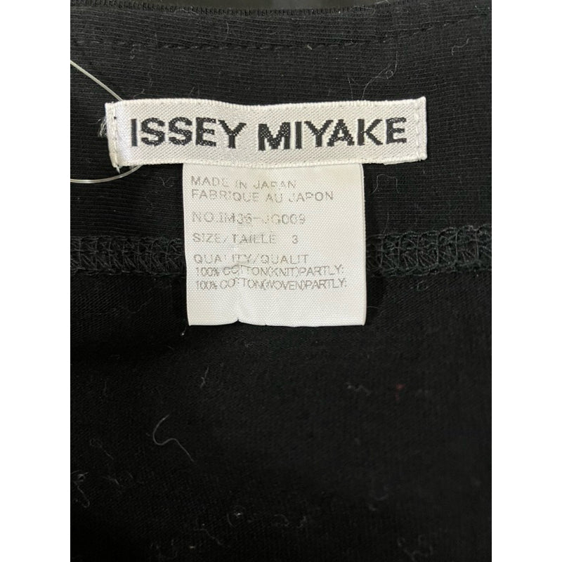 PLEATS PLEASE PP ISSEY MIYAKE 三宅 黑色 異色拼接層次裙 保證正品