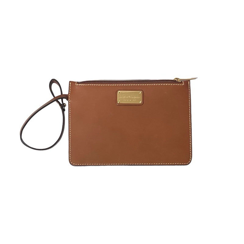FERRAGAMO 菲拉格慕 真皮 手拿包 保證正品