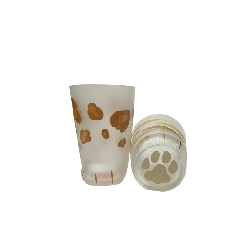 ADERIA 日本COCONECO 貓爪杯 全新品 豹紋