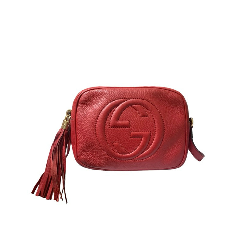 GUCCI SOHO DISCO 308364 流蘇 相機包 保證100%真品