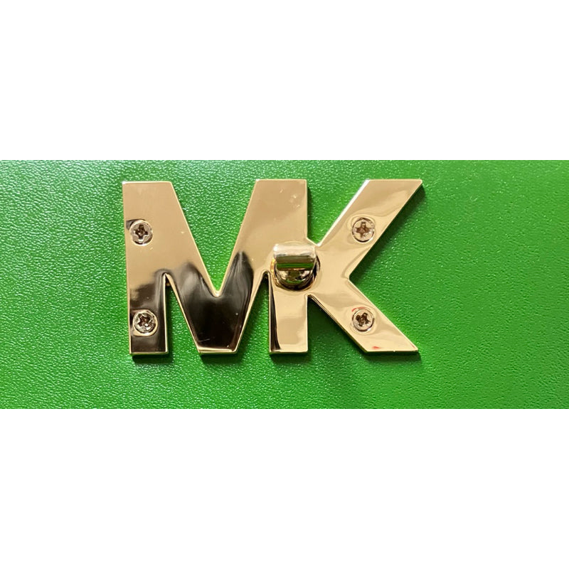 MICHAEL KORS  MK 綠色 掀蓋式 旋鈕扣 兩用包 保證正品