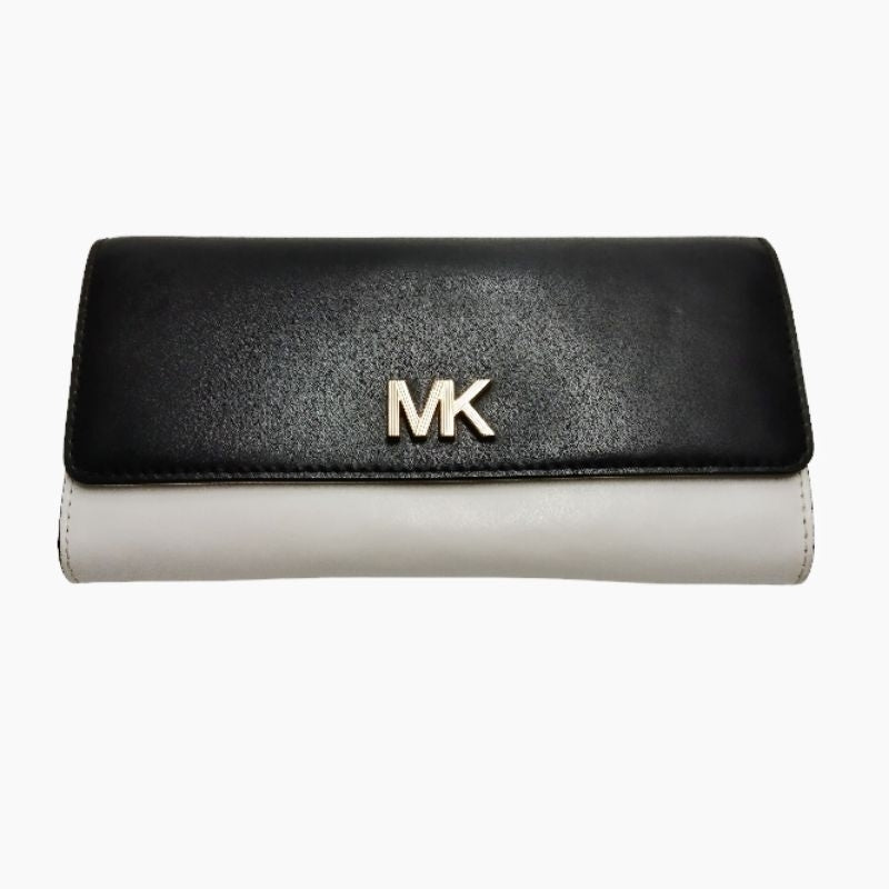 MICHAEL KORS 35T9GO8E3T 雙色 真皮 長夾  保證正品