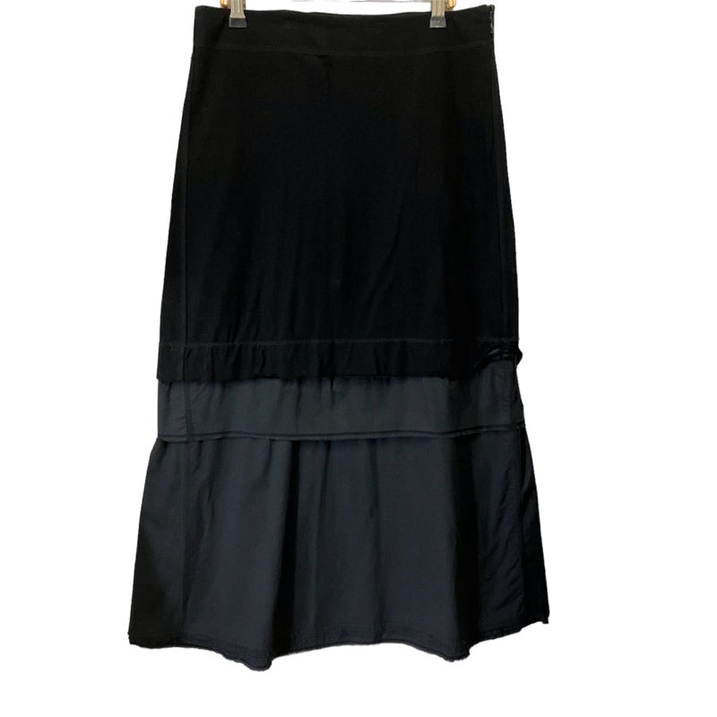 PLEATS PLEASE PP ISSEY MIYAKE 三宅 黑色 異色拼接層次裙 保證正品