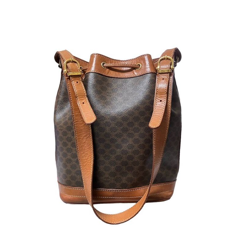 CELINE VINTAGE TRIOMPHE 凱旋門水桶包 保證正品