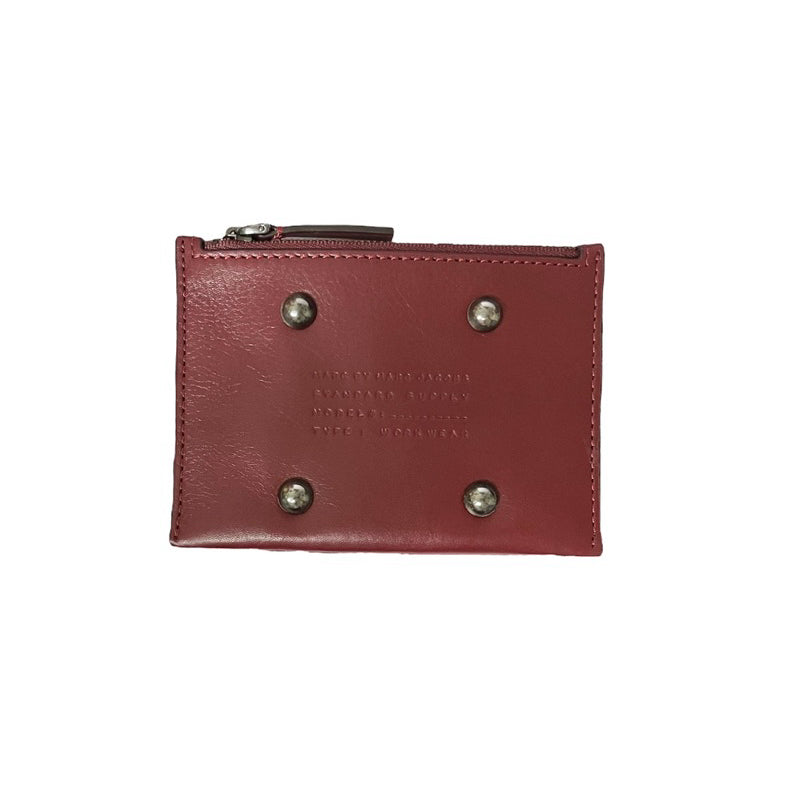 MARC BY MARC JACOBS 酒紅色卯釘斜背包 保證正品