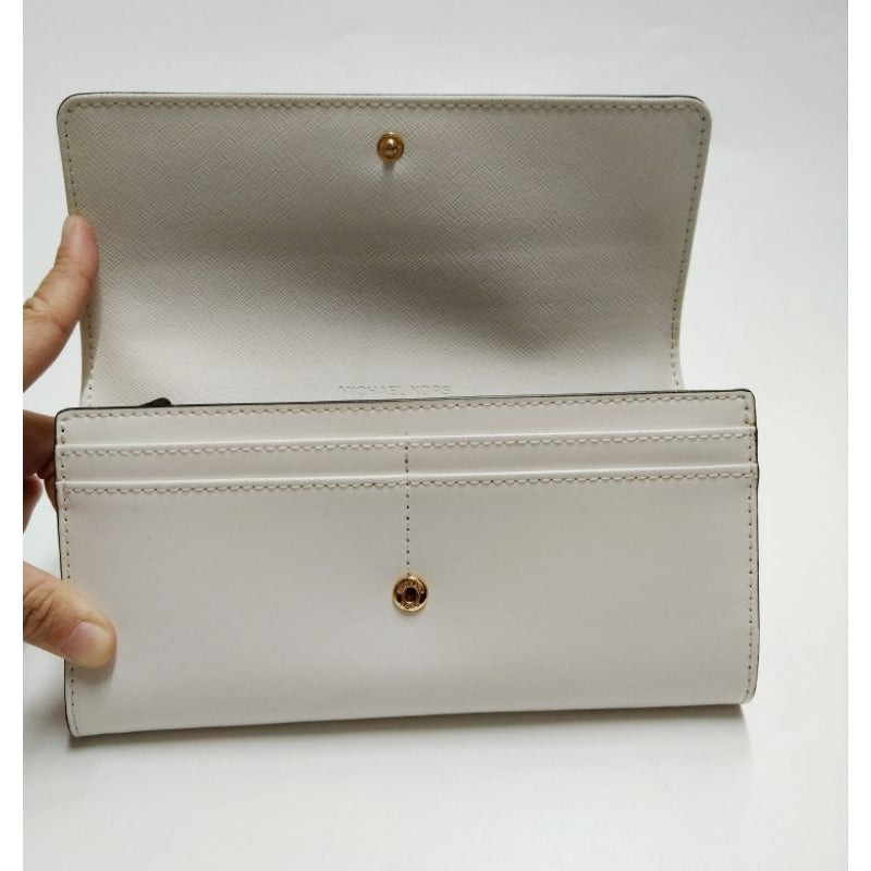 MICHAEL KORS 35T9GO8E3T 雙色 真皮 長夾  保證正品