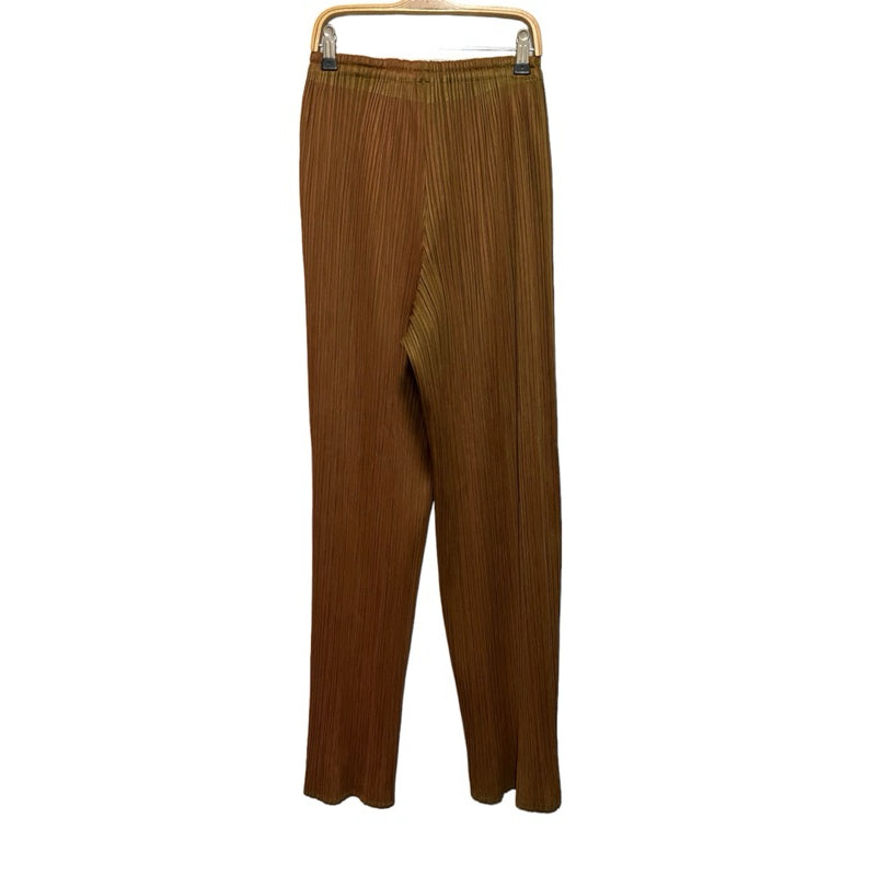 PLEATS PLEASE PP ISSEY MIYAKE 三宅 摺衣 皺褶 內外雙色 長褲 寬褲 保證正品