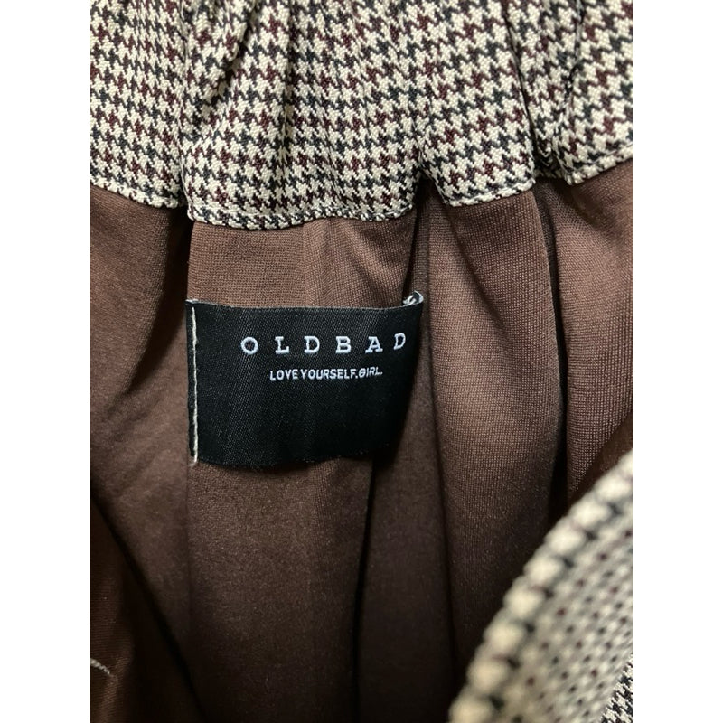 OLDBAD 千鳥紋短褲 適用大尺碼