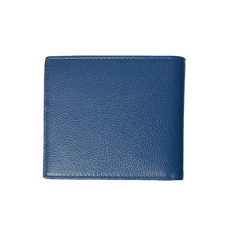 BURBERRY 80715281 品牌壓紋LOGO牛皮八卡短夾 保證正品