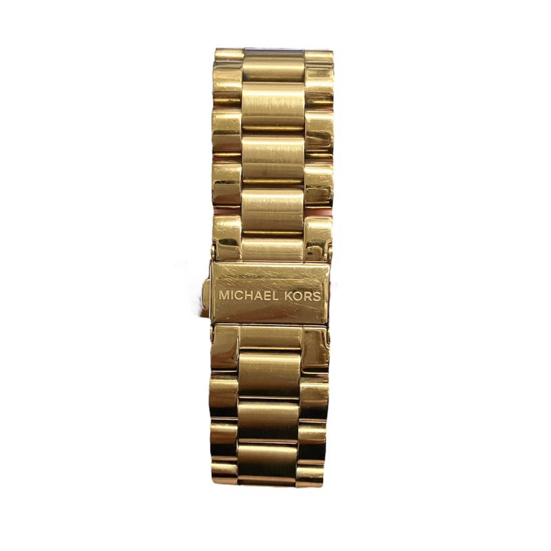 MICHAEL KORS 金色三眼錶 保證正品