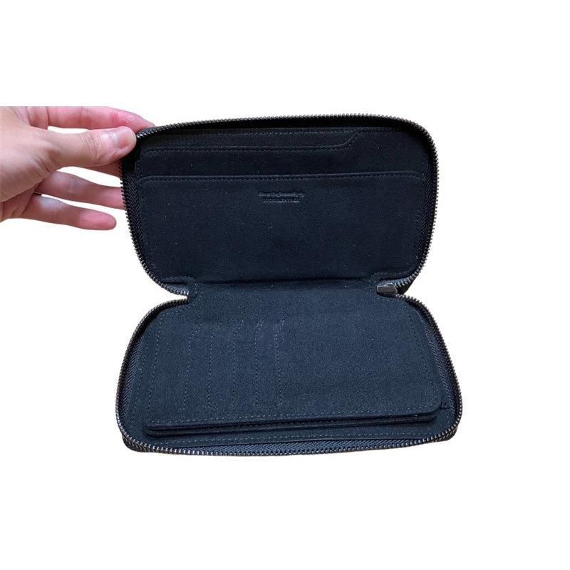 STORY LEATHER 真皮拉鍊中夾