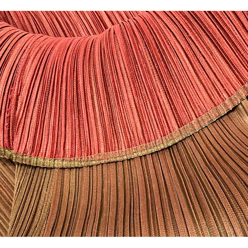 PLEATS PLEASE PP ISSEY MIYAKE 三宅 摺衣 皺褶 內外雙色 長褲 寬褲 保證正品