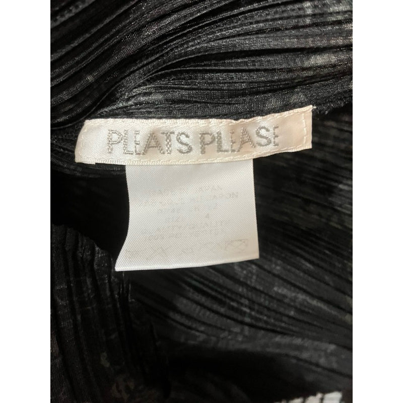 PLEATS PLEASE PP ISSEY MIYAKE 印花 三宅 摺衣 皺褶 短袖 套裝 成套 保證正品