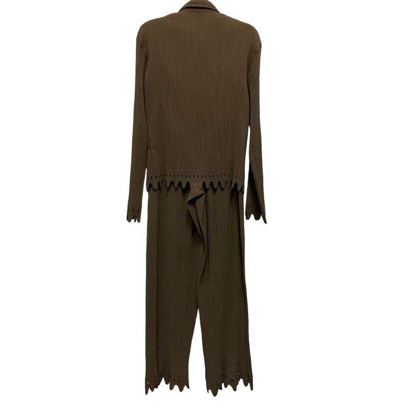 PLEATS PLEASE PP ISSEY MIYAKE 三宅 摺衣 皺褶 長袖 套裝 成套 保證正品