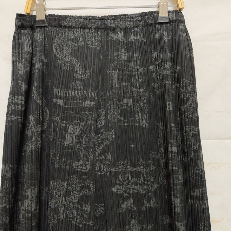 PLEATS PLEASE PP ISSEY MIYAKE 印花 三宅 摺衣 皺褶 短袖 套裝 成套 保證正品