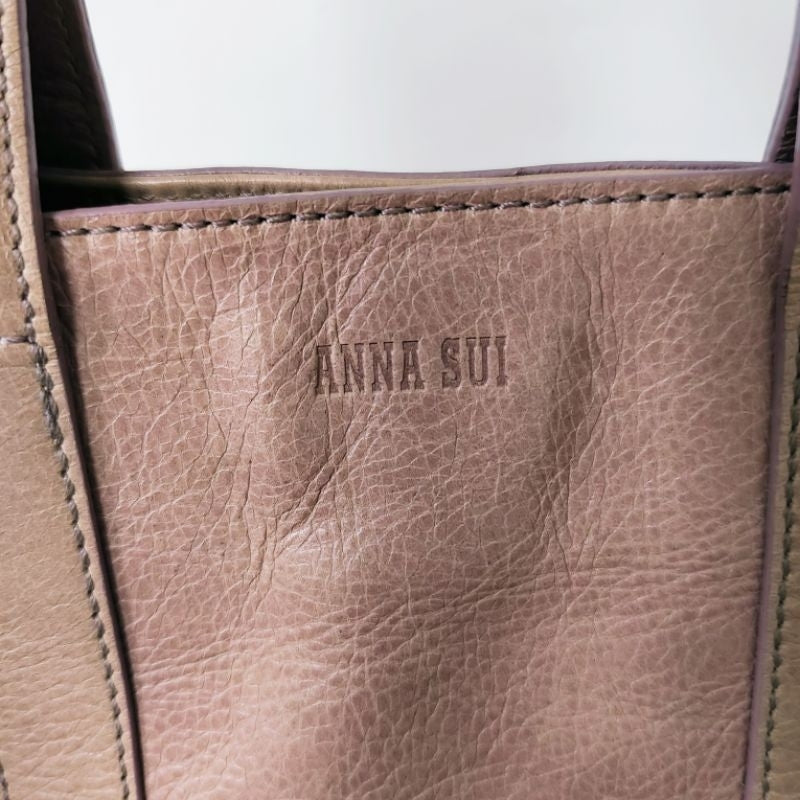ANNA SUI 安娜蘇 手提包 真皮包 保證正品