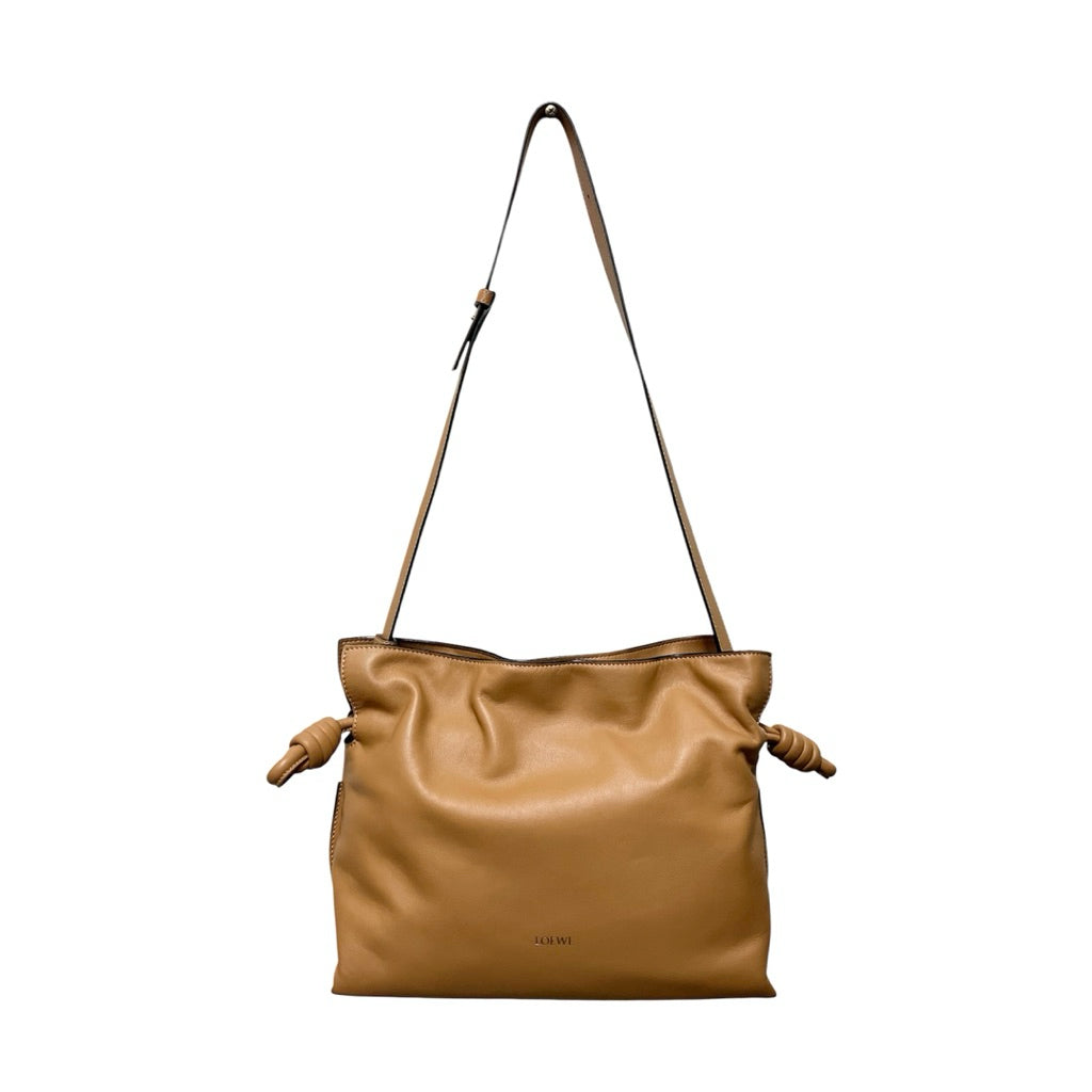 大全配！！！LOEWE FLAMENCO 中型納帕小牛皮包 保證正品