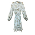 COPINER 正韓 花朵 透膚 長洋裝